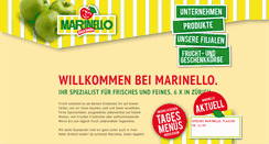 Desktop Screenshot of comestibles.marinello.ch